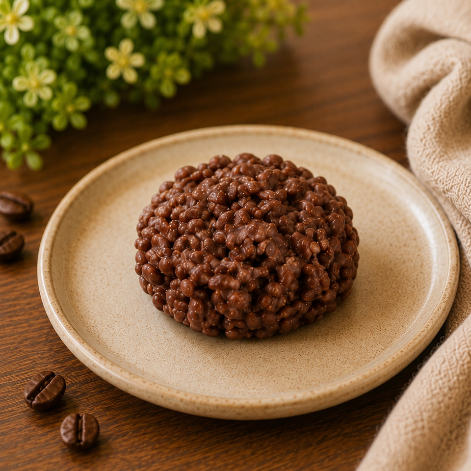 Soufflé croustillant au chocolat