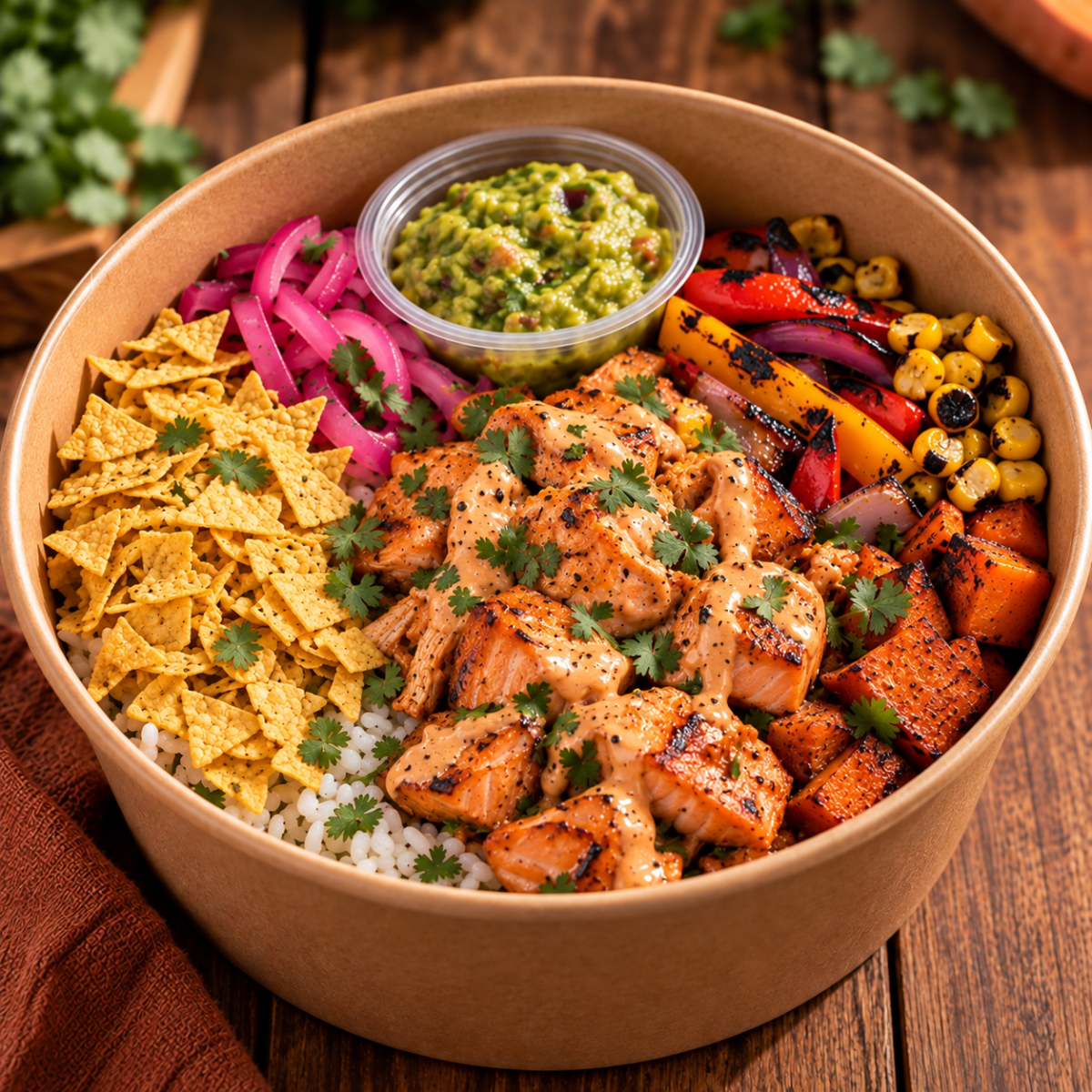 2. POKE BOWL SAUMON CHIPOTLE