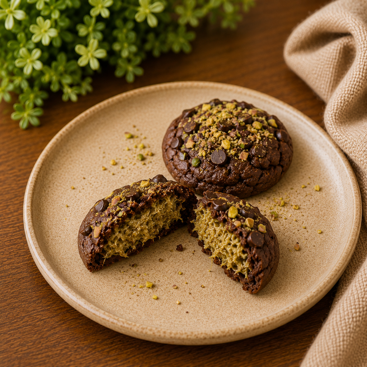 Biscuit style Dubaï protéiné