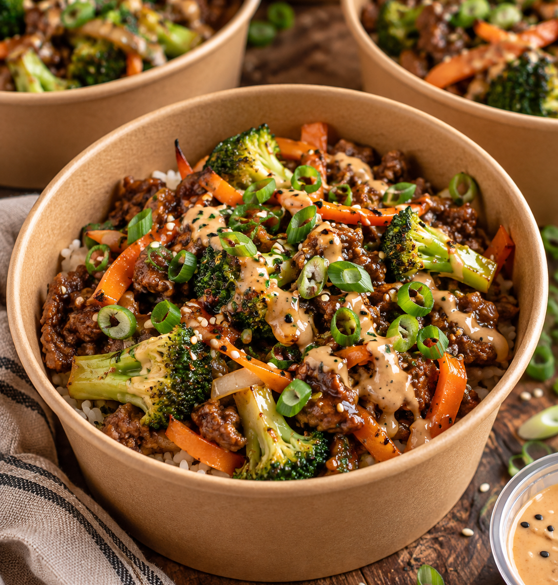 3. SAUTÉ DE BŒUF ET BROCOLIS AU SÉSAME