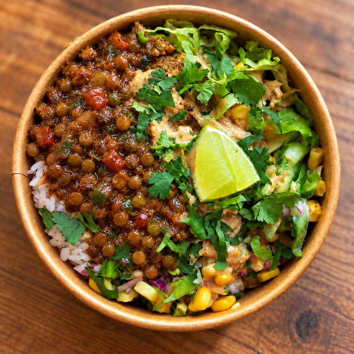 POKE BOWL VÉGÉ JERK